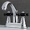 Kingston Brass KS7611PKX 4" Centerset Bathroom Faucet, Polished Chrome KS7611PKX - alternate 2